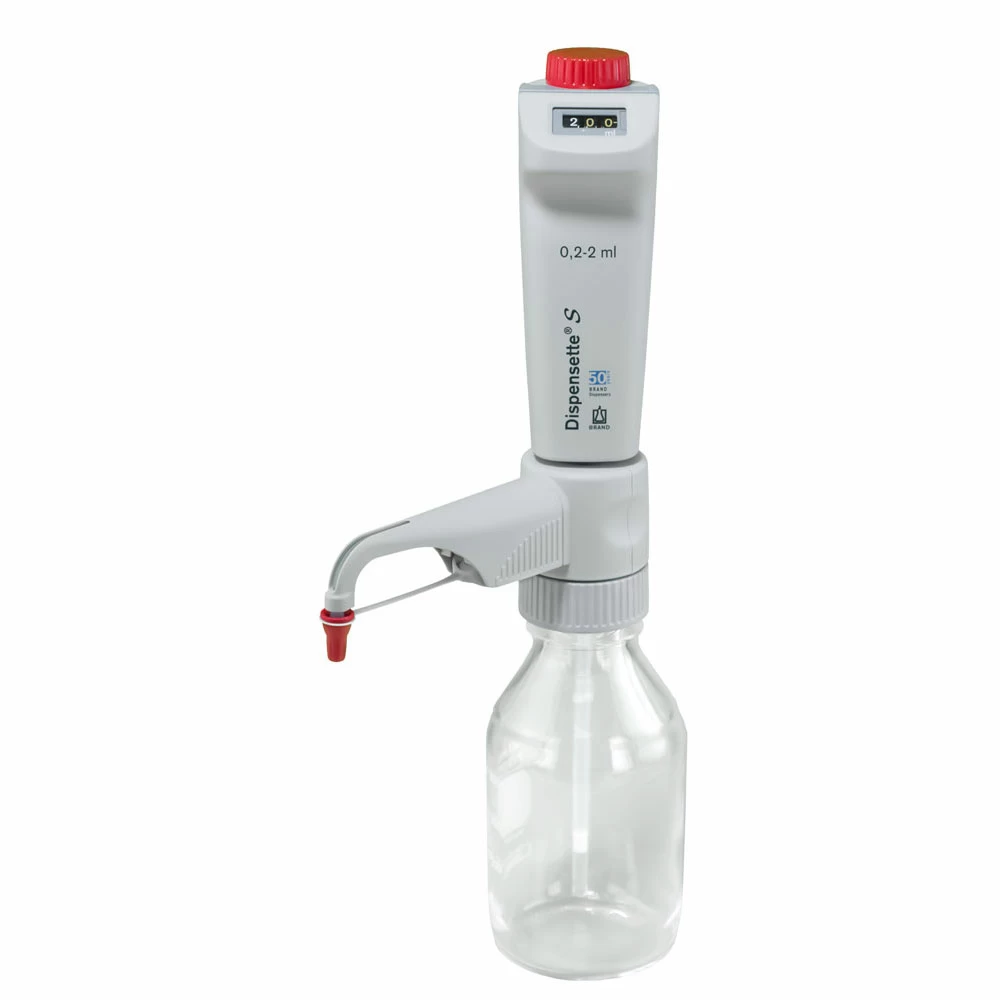 BrandTech Scientific 4600320 Dispensette S Digital 0.2-2ml, Standard Valve, 1 Bottletop Dispenser/Unit secondary image