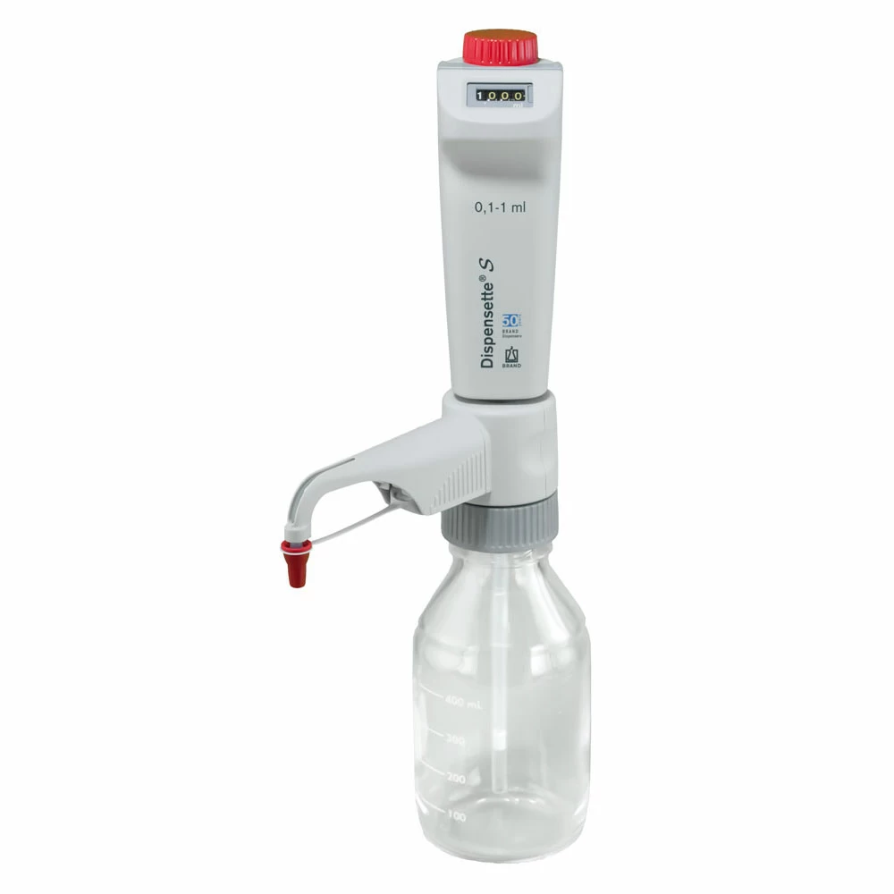 BrandTech Scientific 4600310 Dispensette S Digital 0.1-1ml, Standard Valve, 1 Bottletop Dispenser/Unit secondary image