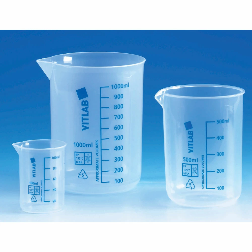 BrandTech Scientific V610081,  Polypropylene, 6 Beakers/Unit primary image