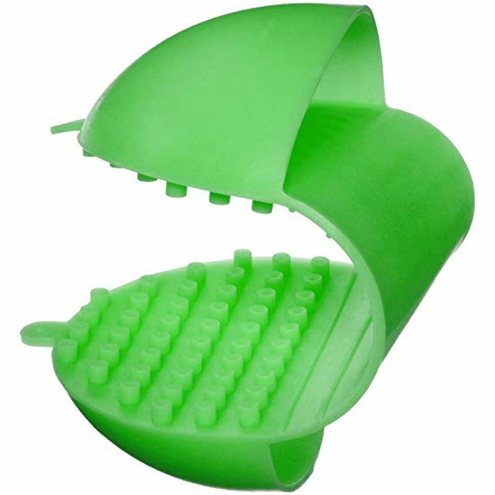 Bel-Art 380000002, Hot Hand Protector, Lime Green Safe, Non-Slip Grip, 1 Mitt/Unit primary image