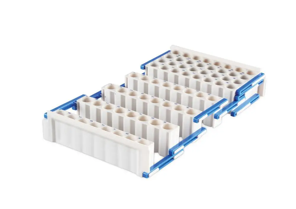 Genesee Scientific 93-201 Expanding Tube Storage Box, White, 1 Box/Unit Secondary Image