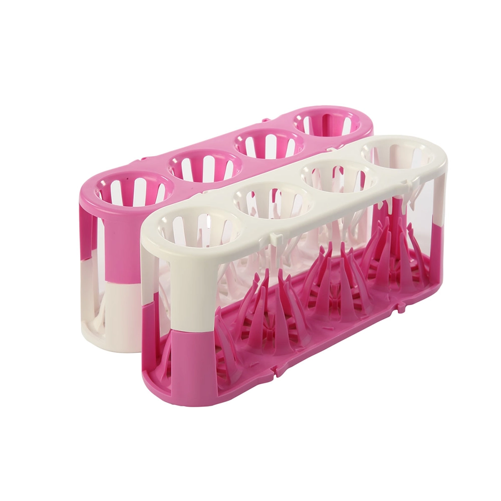 Genesee Scientific 93-212 Adaptable Multi-Tube Rack Combo, Pink/White, 2 Racks/Unit Primary Image