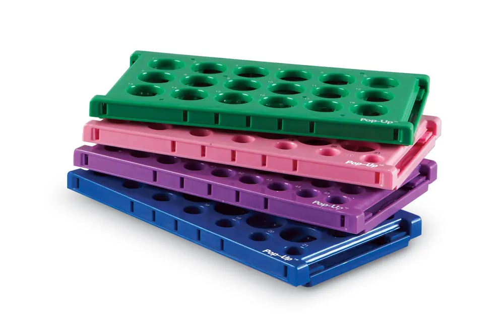 Genesee Scientific 93-228 Pop-Up Tube Rack 15 mL, Purple, 2 Racks/Unit Tertiary Image