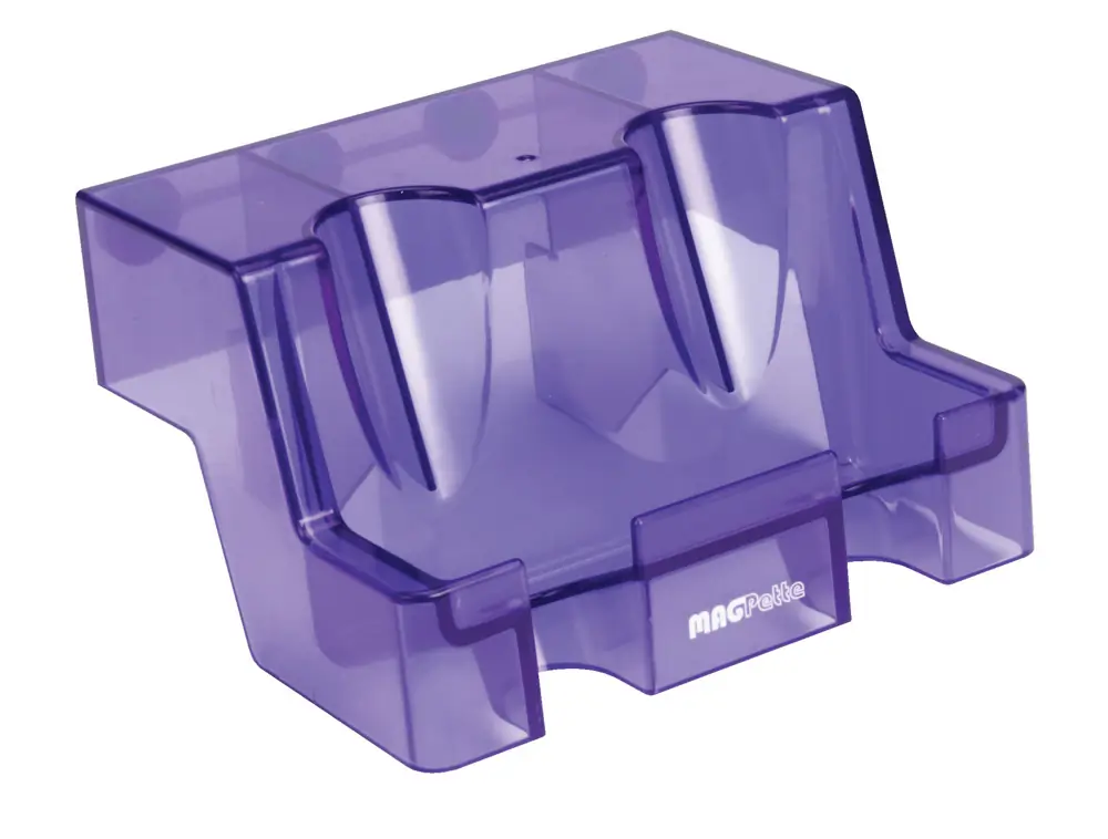 Genesee Scientific 93-248 Magnetic Pipette Rack, Purple, 1 Rack/Unit Primary Image