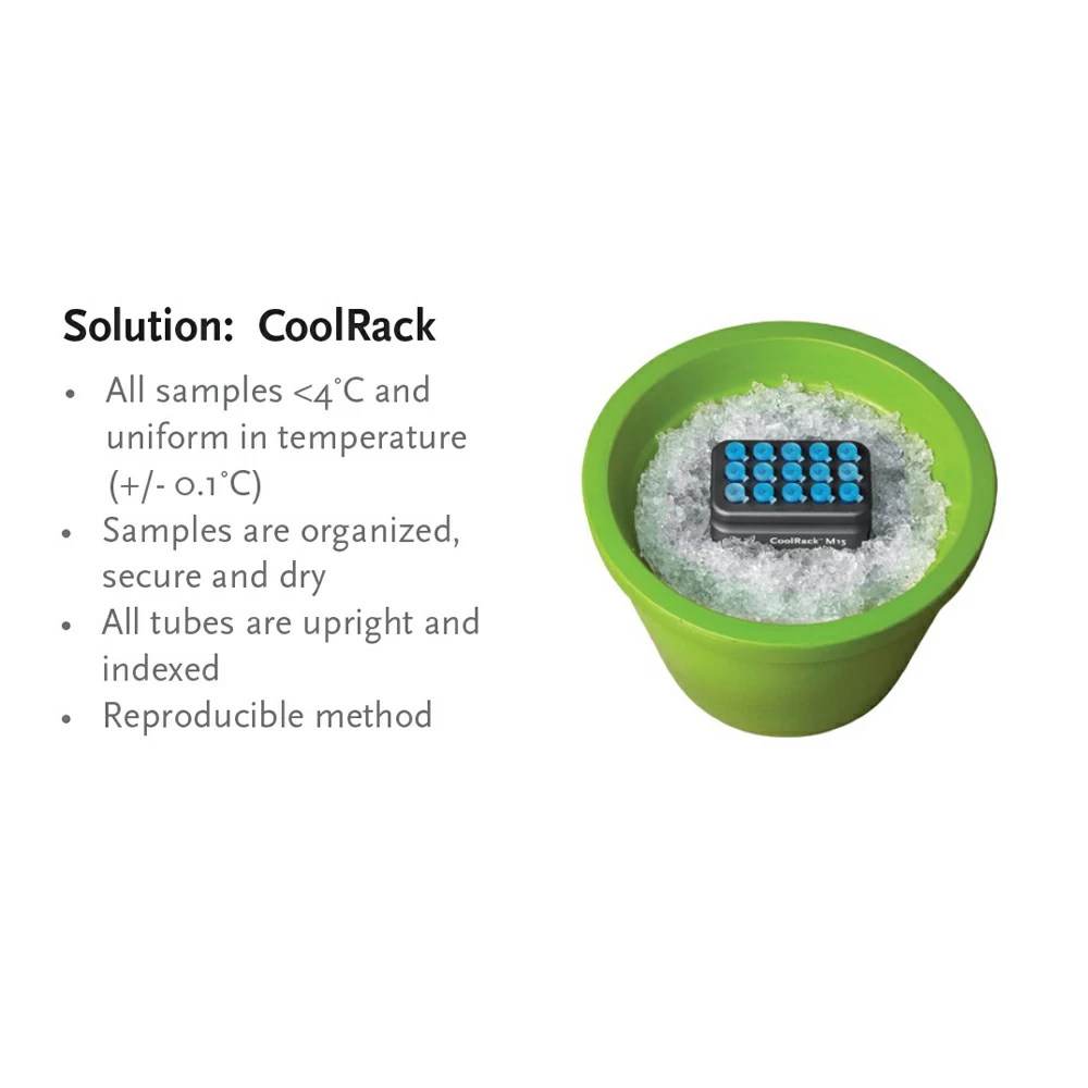 BioCision BCS-539, CoolRack XT 5ml 12 x 5ml centrifuge tubes, 1 Rack/Unit tertiary image