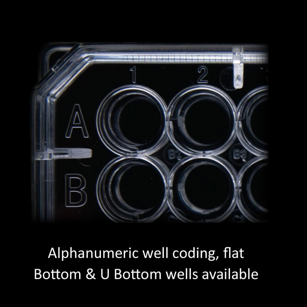 GenClone 25-108MP,  Sterile, Flat Bottom Wells, 5 per Sleeve, 100 Plates/Unit tertiary image