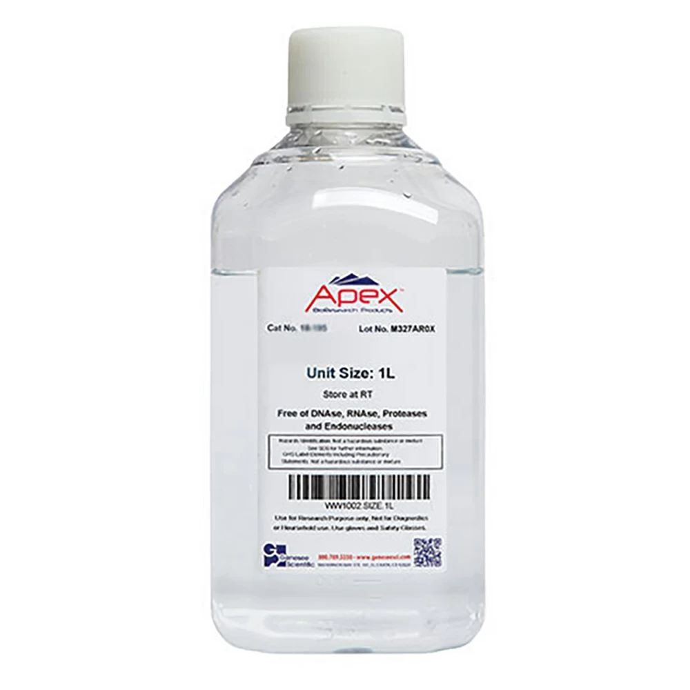 Apex Bioresearch Products 18-188 Tris-HCl, 1M, 1X, pH 7.0, 1000ml/Unit primary image