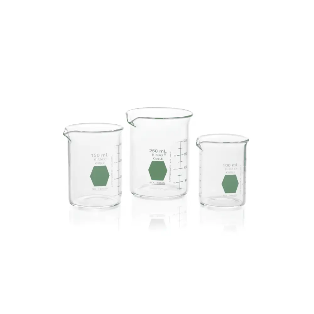 DWK Life Sciences 14000G-1000 Beaker,Griffin,Low,Grn Scale,1000ml, KIMBLE