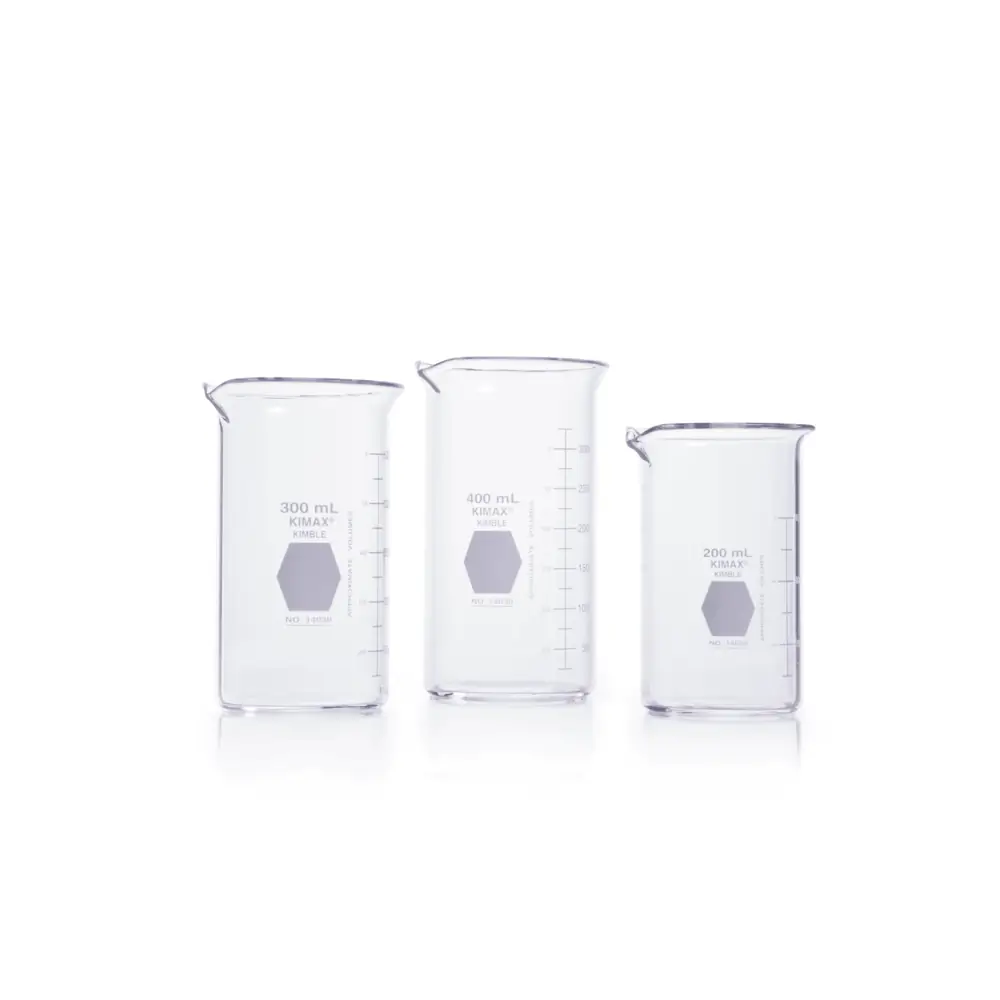 DWK Life Sciences 14030-600 Beaker,Berzelius,Tall,Spout,Scale,600ml, KIMBLE