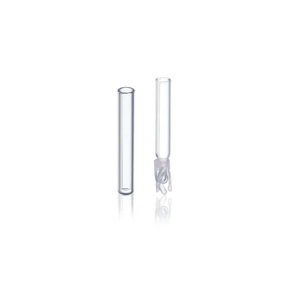 DWK Life Sciences 225260 0.1 ml Lv Insert, Glass, Btm Spring, WHEATON