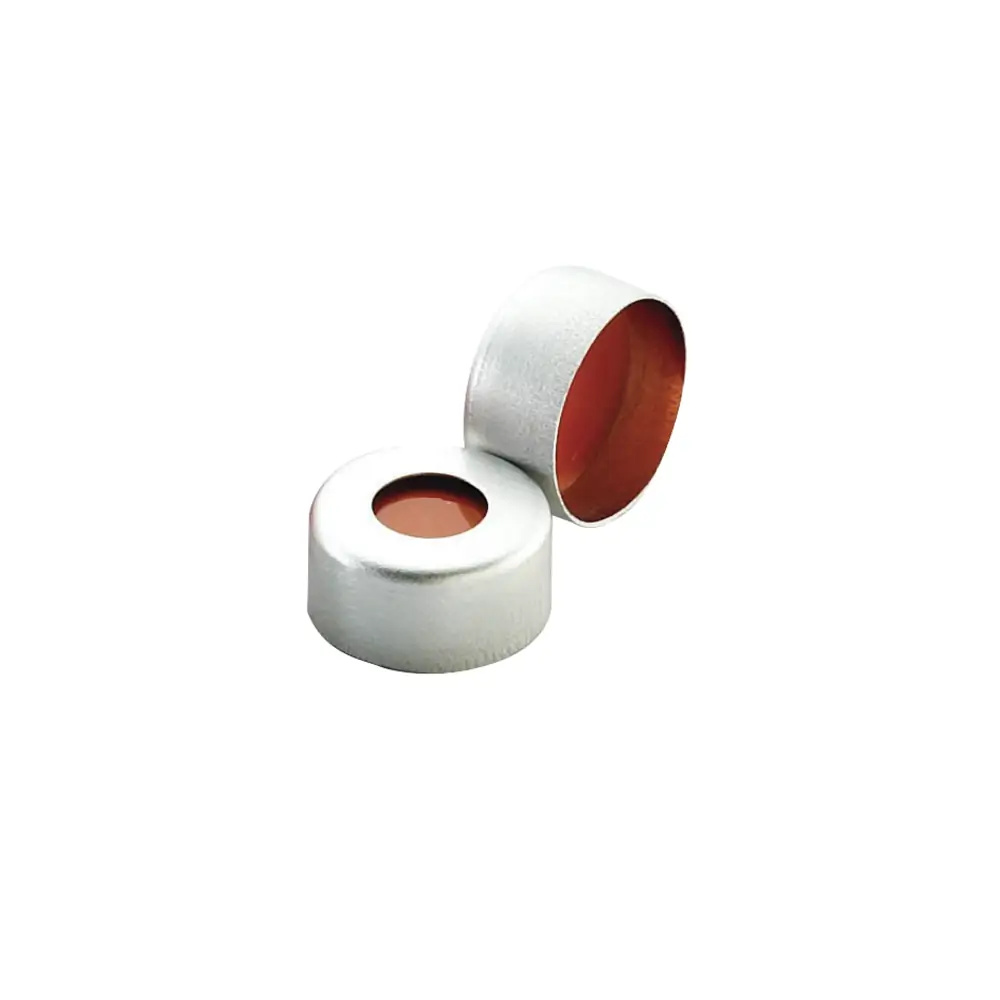 DWK Life Sciences 224211-01 11 Mm Seal, Alum Nat, Ptfe/Red Rubber, WHEATON
