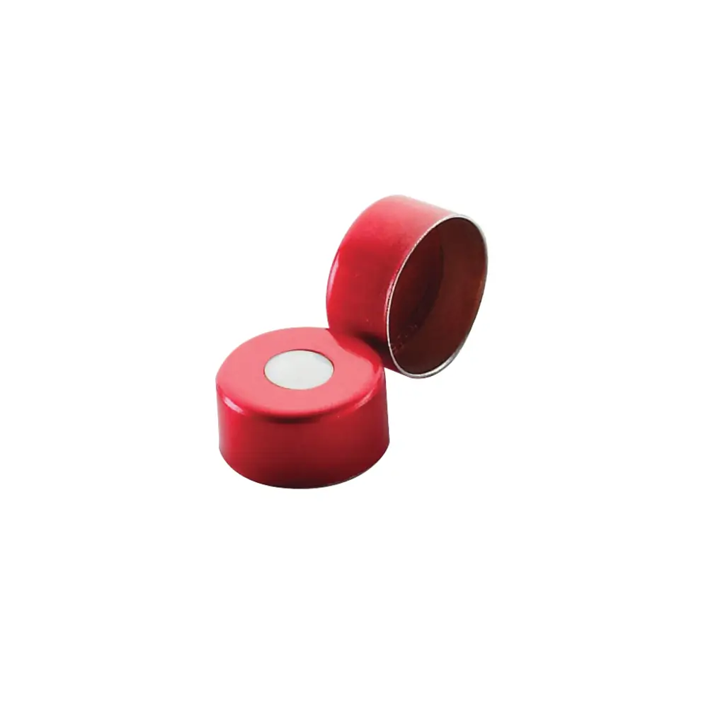 DWK Life Sciences 224219-06 11 Mm Seal, Alum Red, Ptfe/Silicone, WHEATON